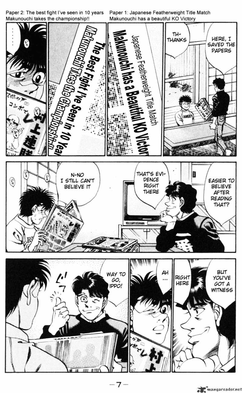 Hajime no Ippo: Fighting Spirit, Chapter 269 image 08